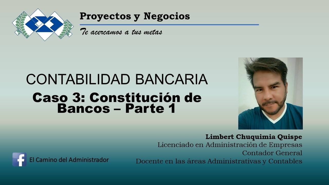 Constitución de bancos - Caso 3 (P1)