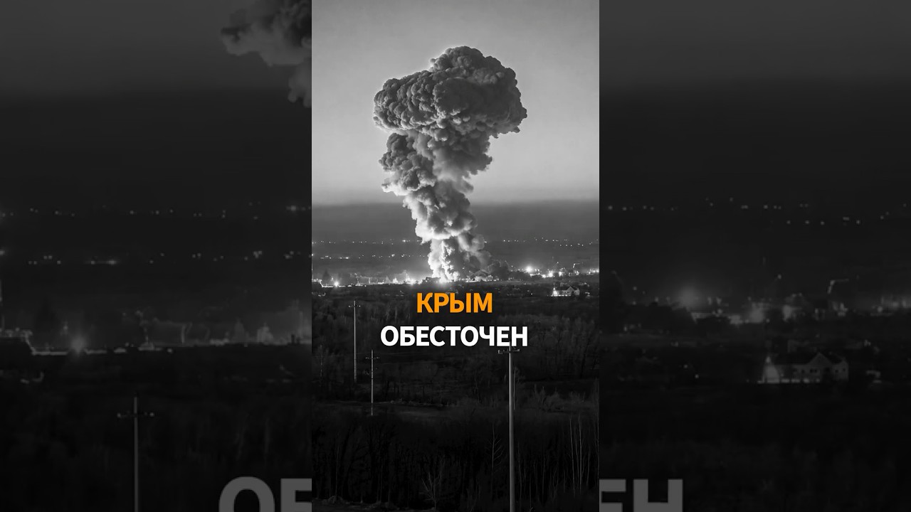 Полный блэкаут в Крыму. ВСУ атаковали 16 подстанций