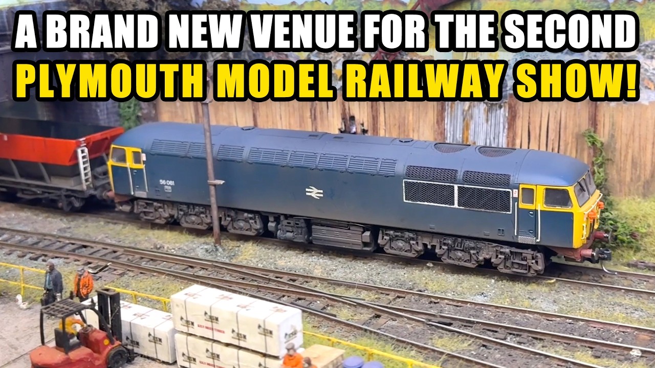 Second Plymouth Model Railway Show comes back bigger and better at a brand new venue! | 01.03.2026