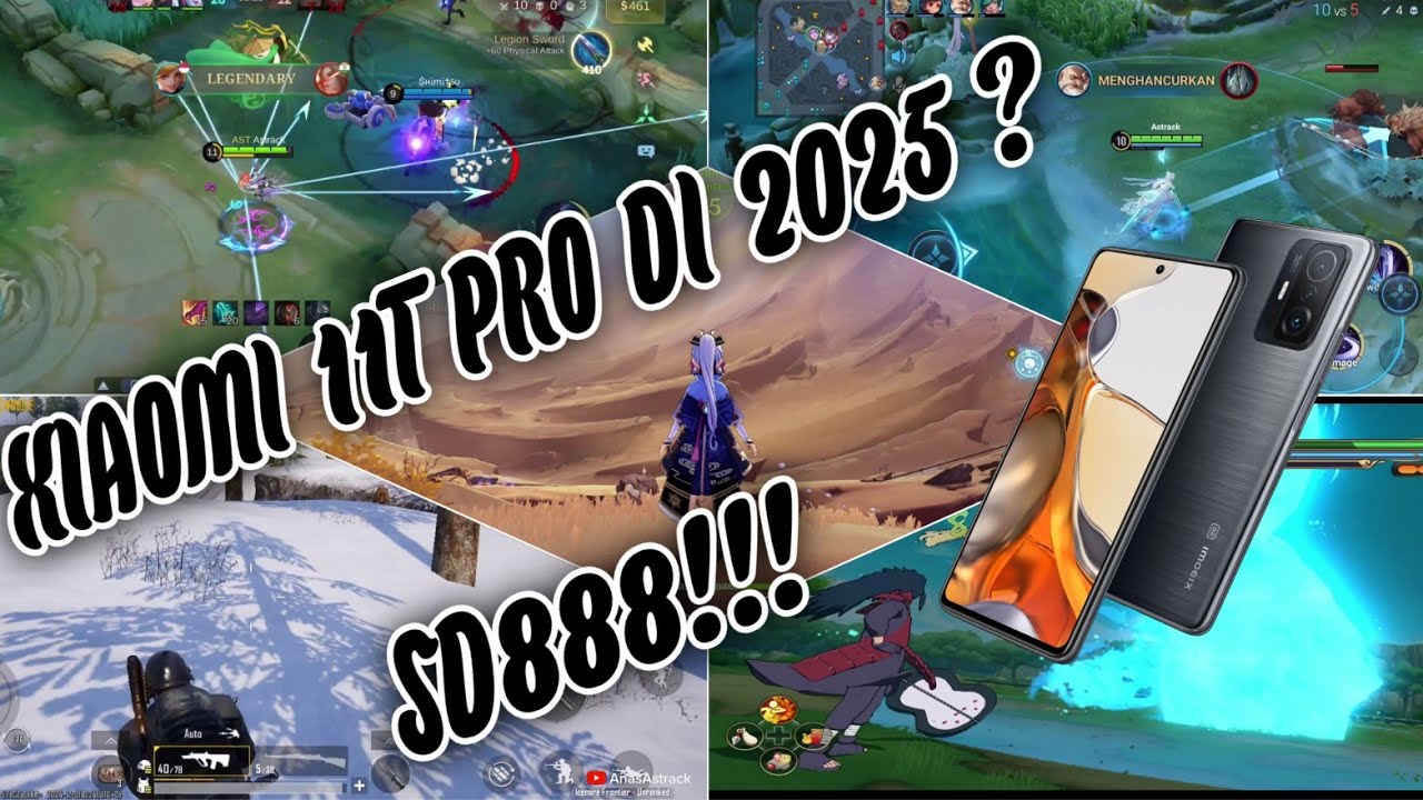 Xiaomi 11T PRO Di 2025 Test Gaming