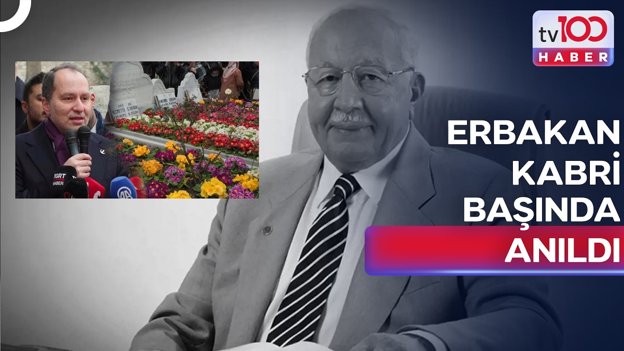 Buzlar Eridi, Erbakan'ı Birlikte Anmaya Gittiler | tv100 Ana Haber