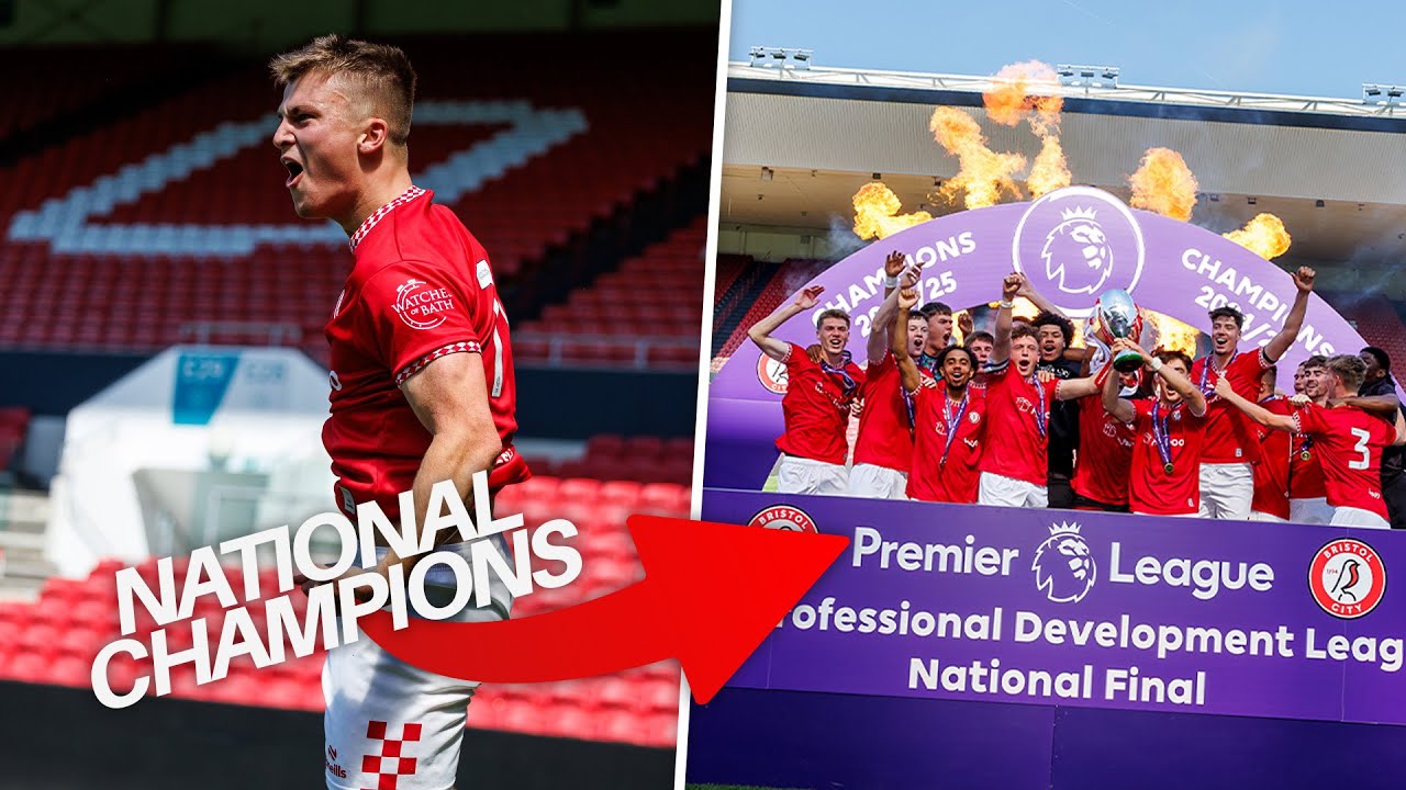 PITCHSIDE VIEW AS YOUNG ROBINS WIN PLAY-OFF FINAL | Bristol City U18s 2-1 Watford U18s