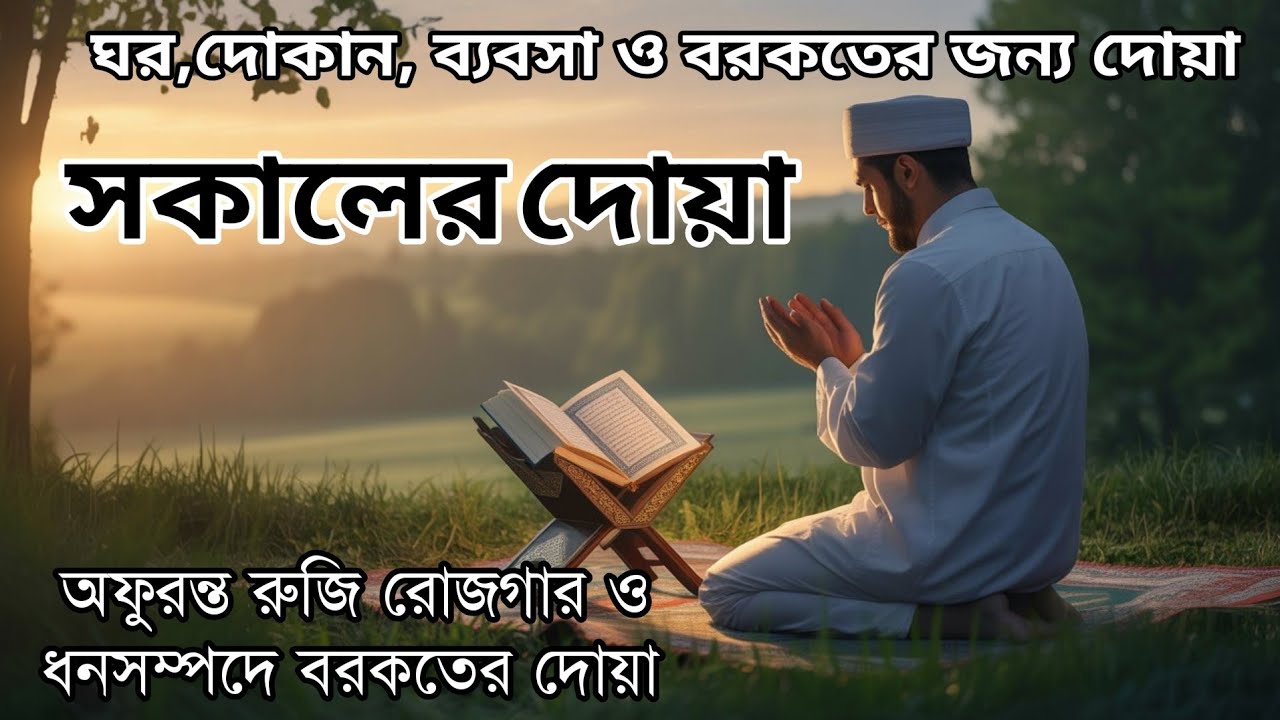 Let the morning begin with a heart-warming, blessed verse. Morning prayers and dhikr, Alaa Aqel