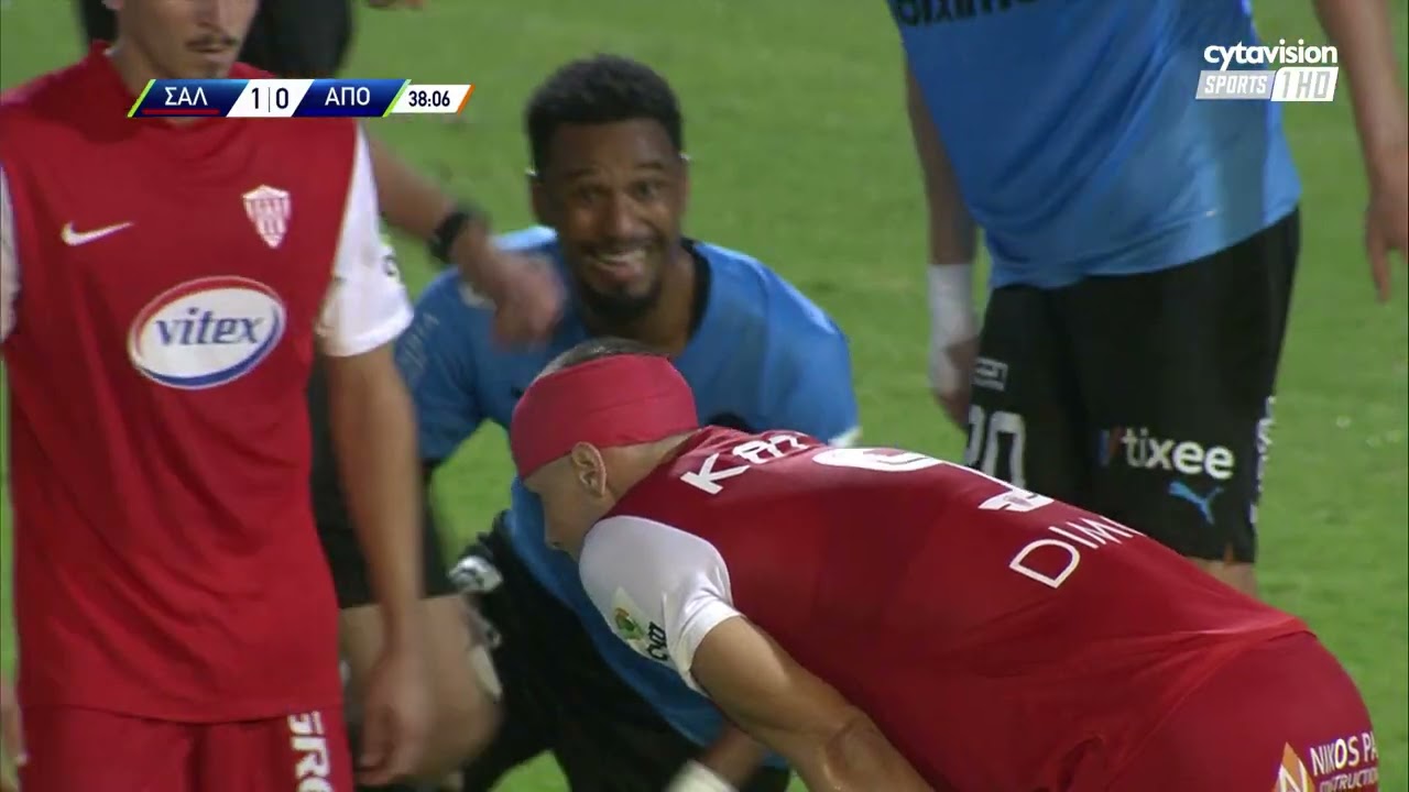 ΝΕΑ ΣΑΛΑΜΙΝΑ - ΑΠΟΛΛΩΝ ( 1 - 1 ) 4η Αγωνιστική 18.9.22