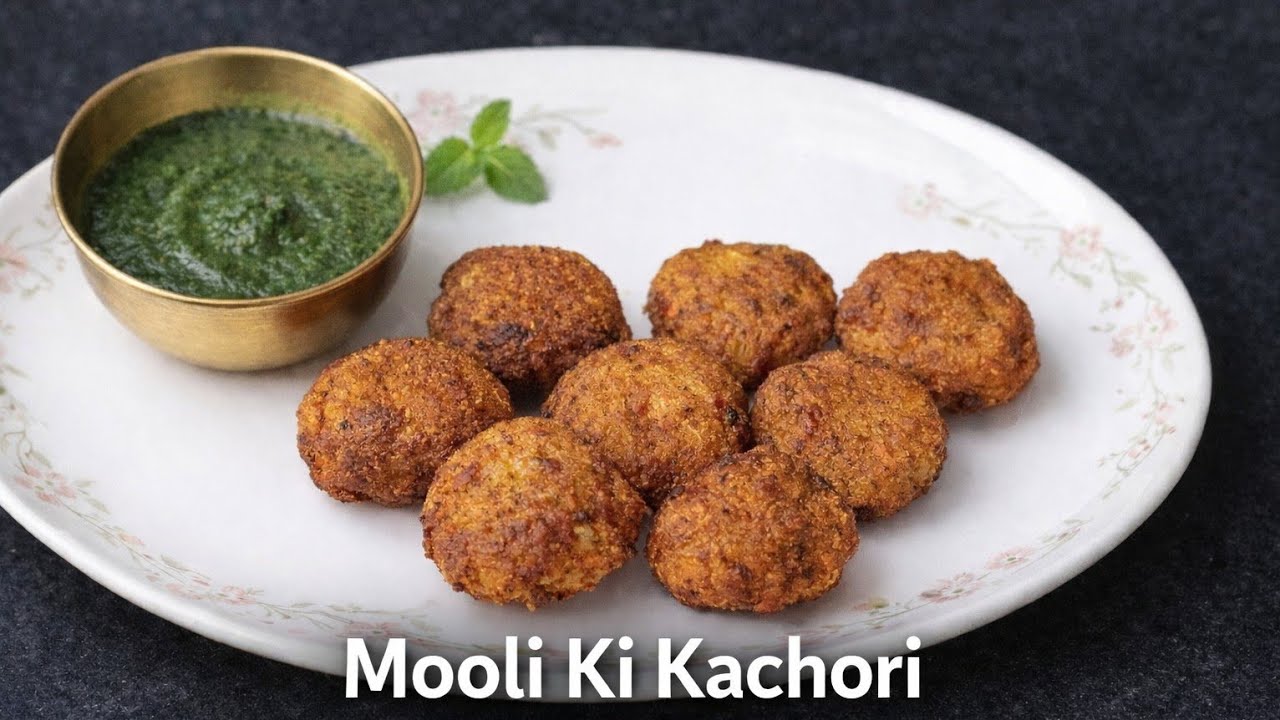 Khasta Mooli Ki Kachori Recipe | Bina Pyaj Lahsun | Satvik Nashta Special