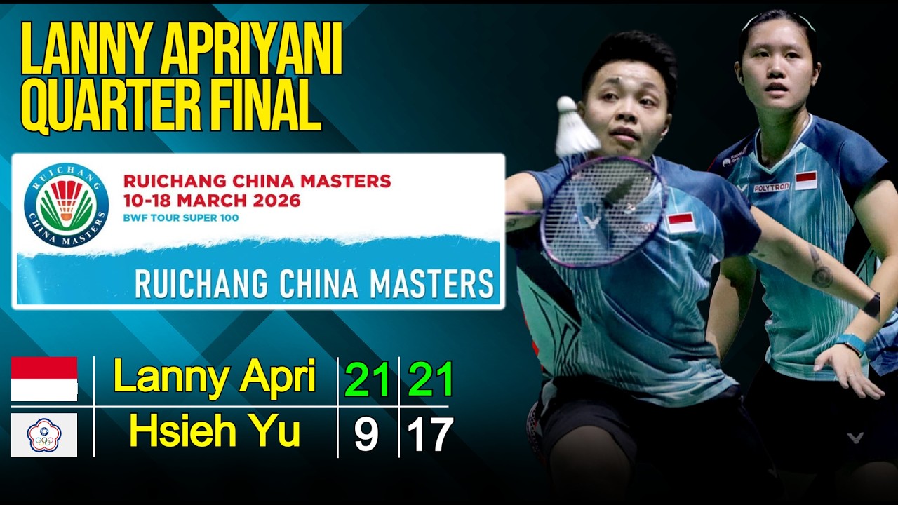 QF Ruichang China Masters 2026 | Live Badminton Reaction + Score