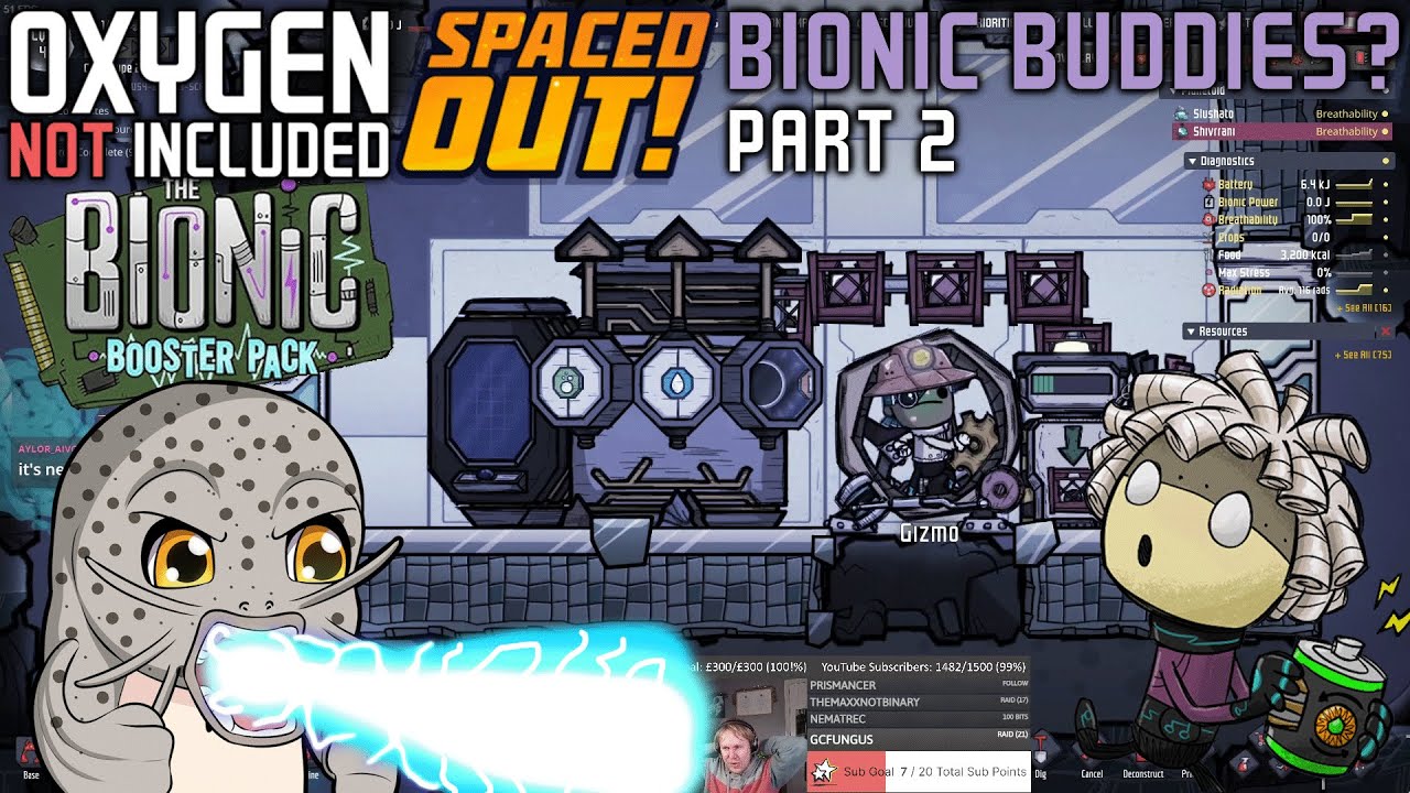 Bionic Booster Pack Test Run! Part 2: Ironing Things Out (ONI: Spaced Out!)