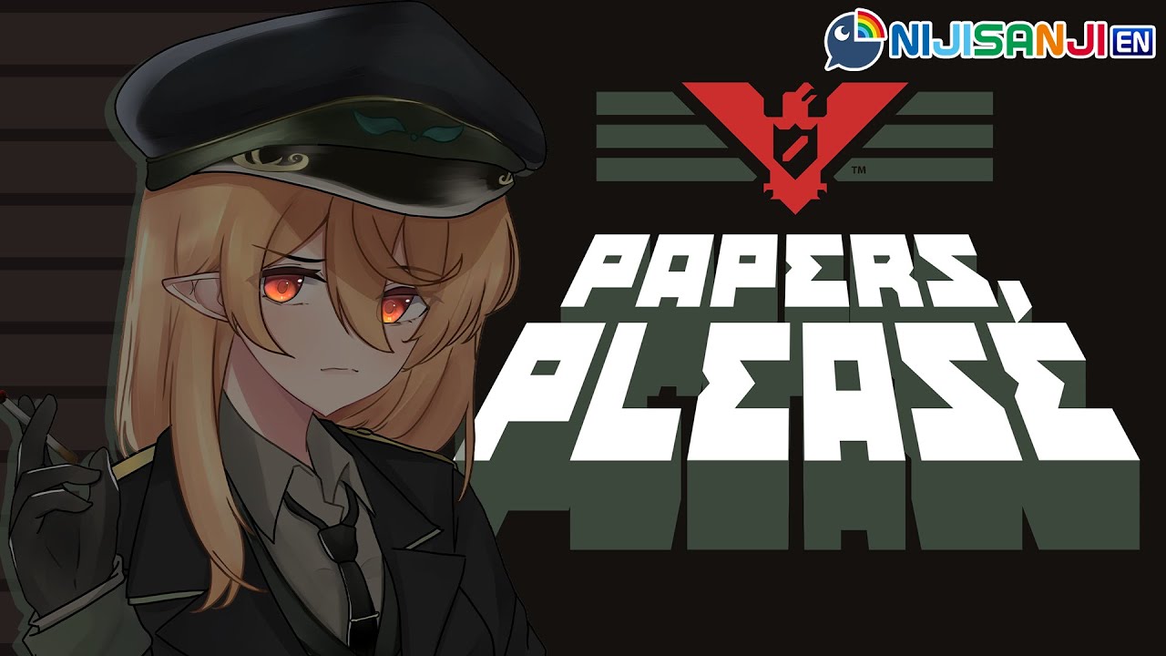 【PAPERS, PLEASE】I AM THE LAW【NIJISANJI EN | Pomu Rainpuff】