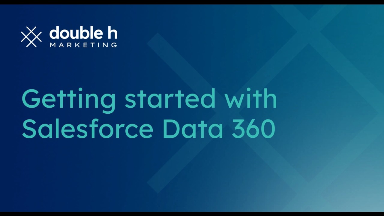 DHM Expert Insights - Getting started with Salesforce Data 360