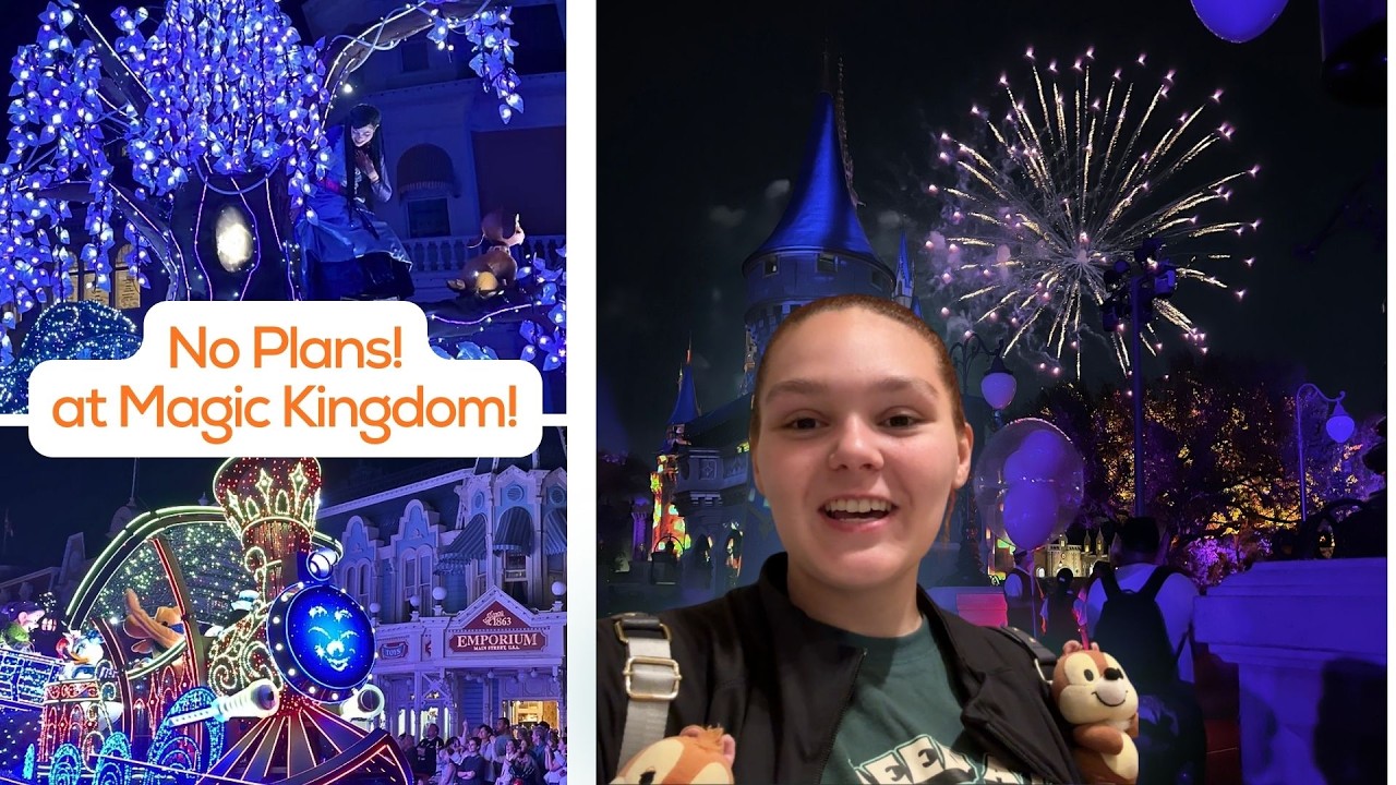 What Happens When You Have ZERO Plans at Magic Kingdom at Night?