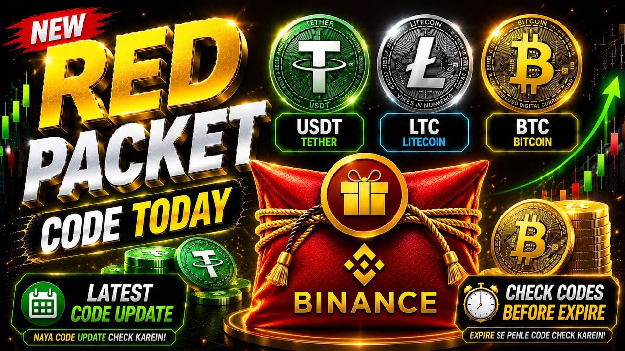 Binance Red Packet Code Today | Latest Red Packet Code | Red Packet Code in Binance Today