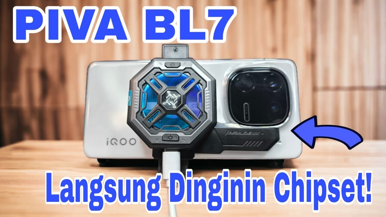 TEST LENGKAP PIVA BL7 vs BR31 - Tinggal pakai dinginnya sampai ke Chipset!