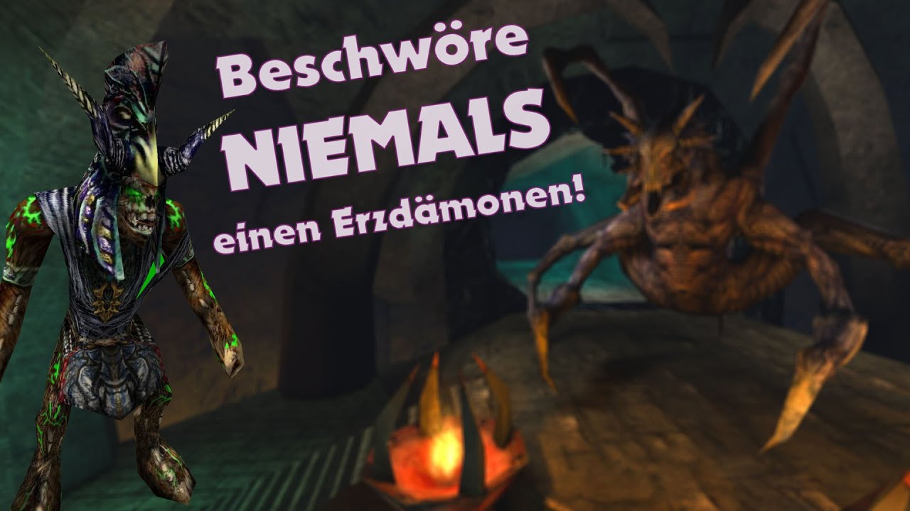Beschwöre NIEMALS einen Erzdämonen! (Gothic - Sketch)