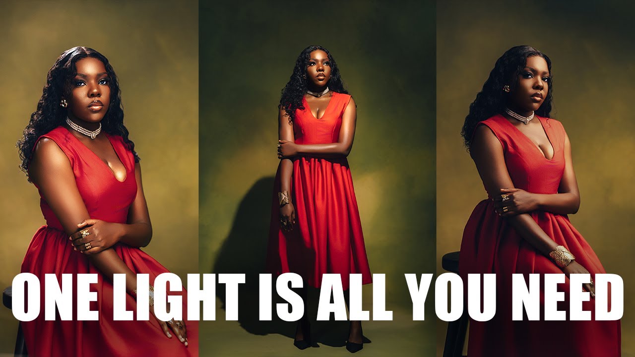 How to Get STUNNING Portraits with Just ONE Light