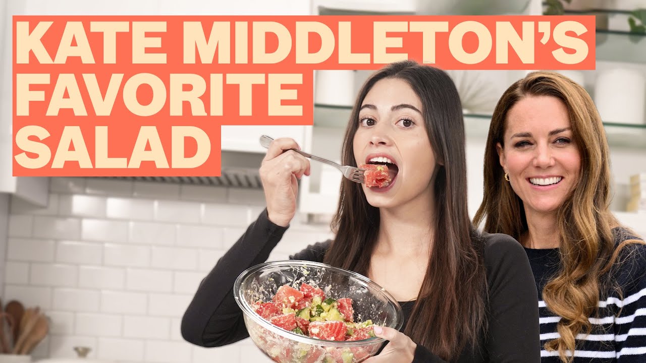Taste Testing Kate Middleton&rsquo;s Go-To Watermelon Salad Recipe | Celeb Bites