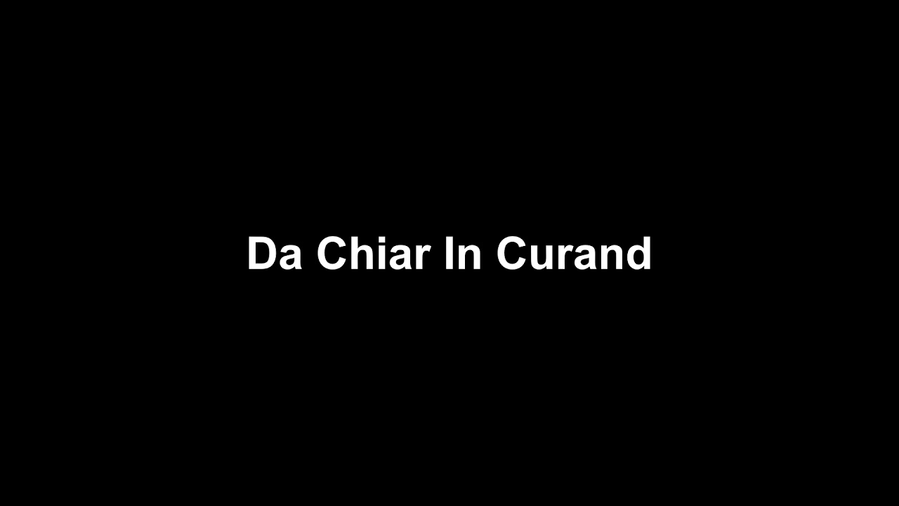 Da Chiar In Curand - Fanfara
