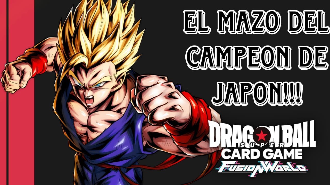 El mazo del mejor de todos 👑🏅 | Jugando Dragon Ball Fusión World con el mazo del ganador del torneo