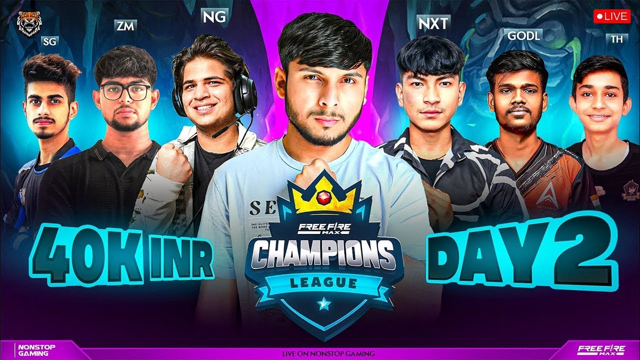 CHAMPIONS LEAGUE GRP B 🏆 || NG vs ZM vs NXT vs GODL vs XT vs HIND vs RNA vs CFF 🔥🥵 #nonstopgaming
