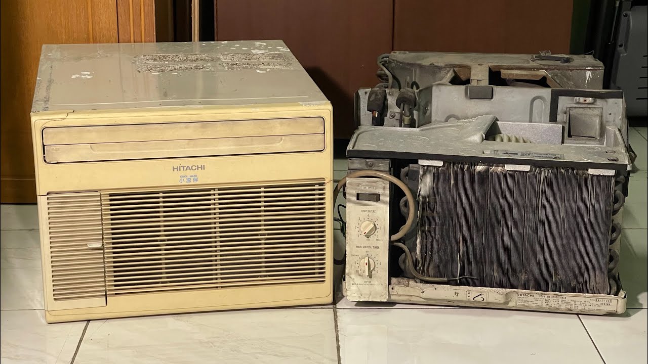 1990’s Hitachi Window AC | Pre Restoration!