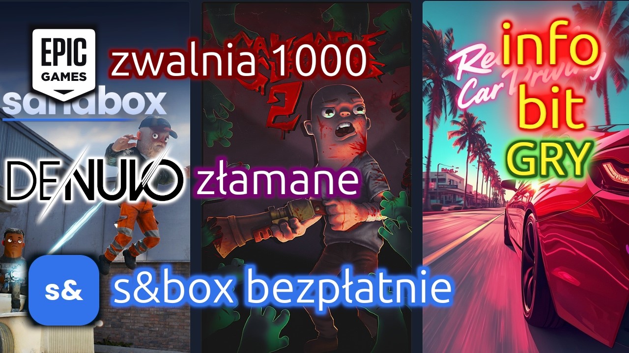 EPIC zwalnia 1000 os&oacute;b, DENUVO złamane, s&box - bezpłatny silnik na platformie STEAM