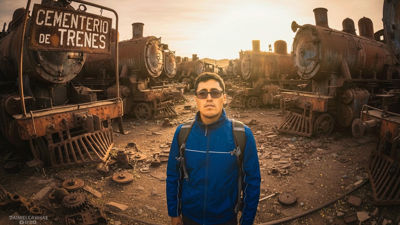 El lugar donde los TRENES MURIERON / Uyuni Bolivia