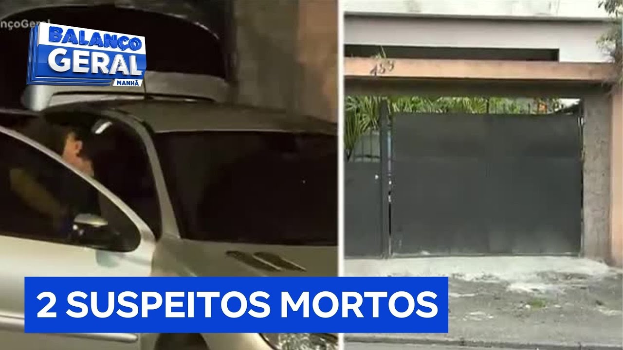 Bandidos sequestram idosos, trocam tiros com a polícia e dois deles morrem em SP