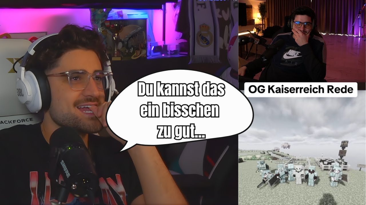 ELI reagiert auf FIRMA CLIPS von GTASTY ☠️😂 Kroko will in das Kaisserreich 👀😂