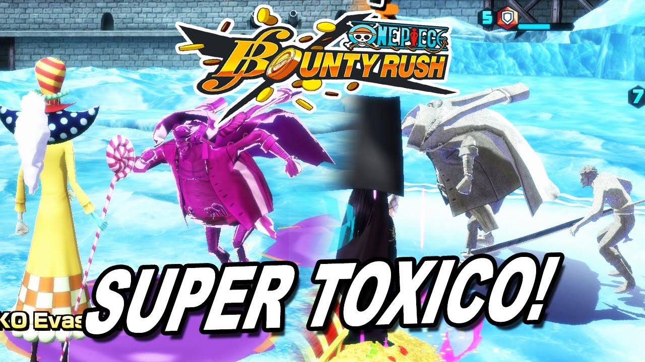 Candyman y Petrificación ! | El equipo mas TOXICO del juego! | One piece bounty rush