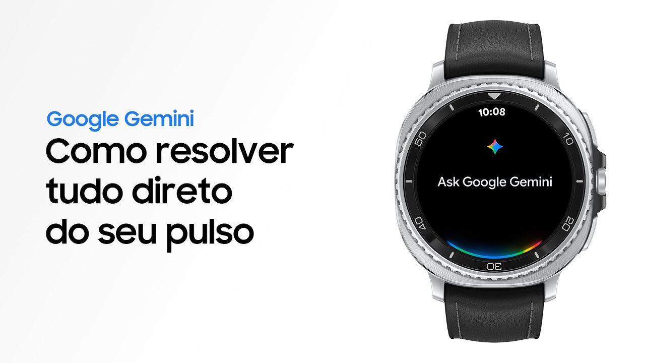 Como usar o Google Gemini | Galaxy Watch8 Series | Samsung