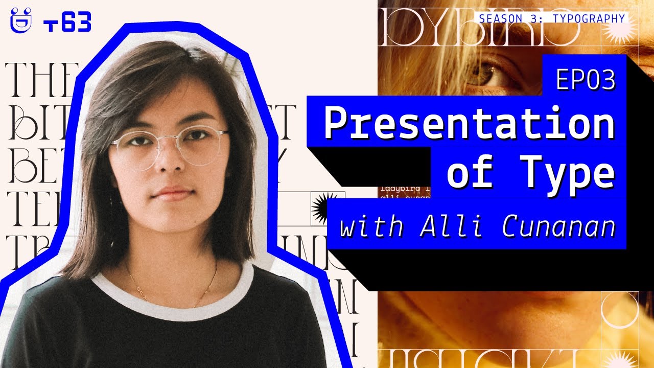 Presentation of Type with Alli Cunanan | Filipino Type Design