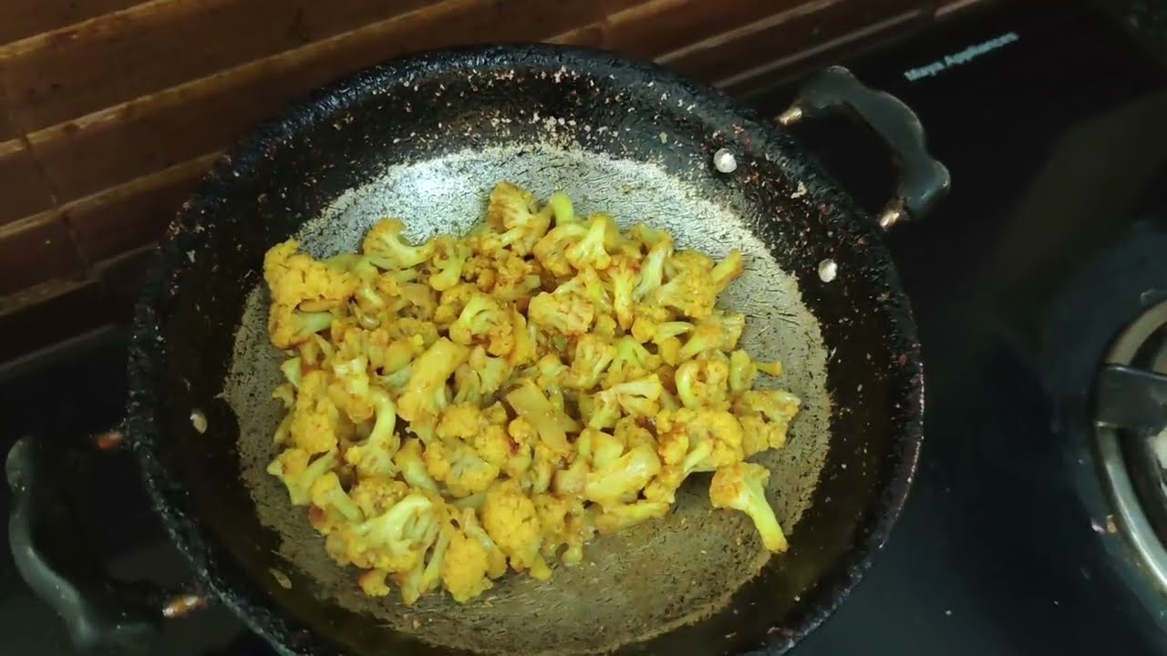 Fast and easy Cauliflower fry 😋😋🤩