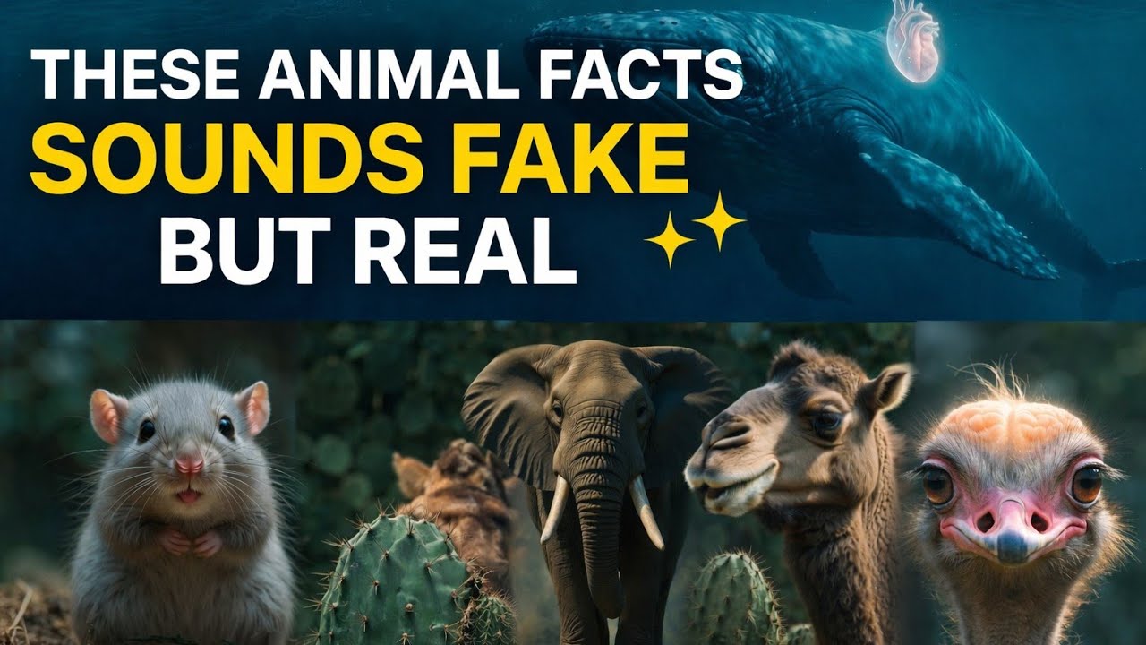 Animals That Sound Fake But Are 100% REAL! 🤯 Insane Animal Facts You Won't Believe