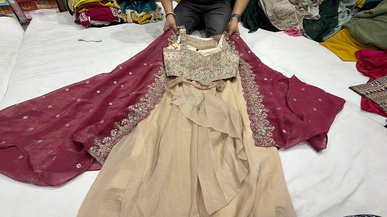 chickpet Bangalore wholesale party wear sharara collections ||Single piece courier available 