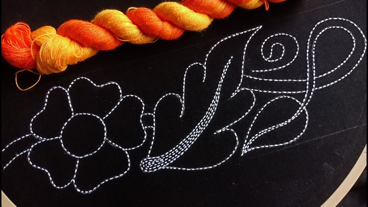 Nakshi Kanths Stitch Tutorial Class-150,Bordado a mano,Hand Embroidery nokshi katha Basic Stitch