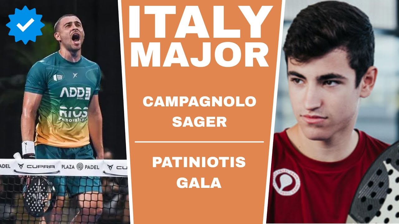 COMO UN TORO | CAMPAGNOLO/SAGER VS PATINIOTIS/GALA | ITALY MAJOR PREMIER PADEL - HIGHLIGHTS