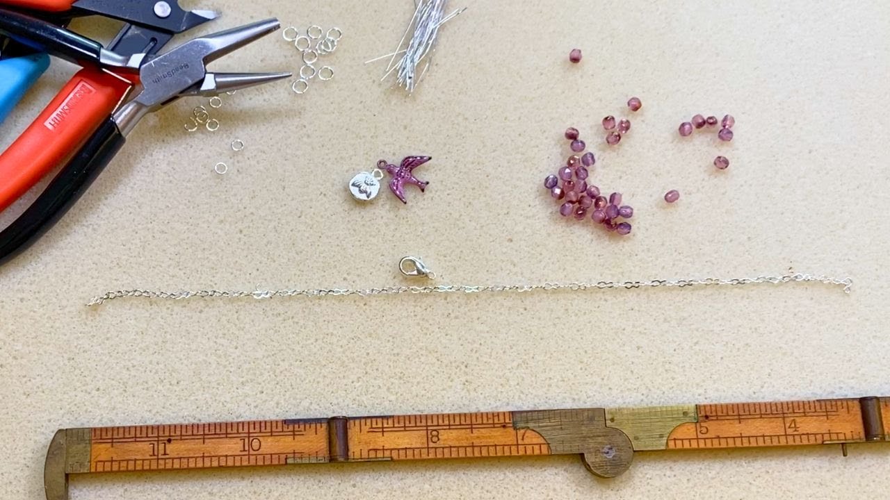 How to Make a DIY Chain Anklet