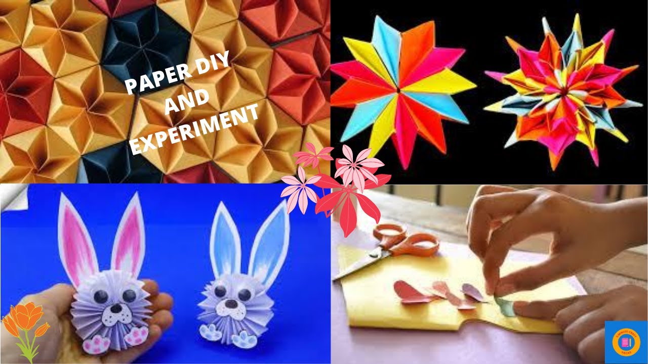 PAPER EXPERIMENT AND DIY (DO IT YOURSELF) #DIY #CRAFTS #LIFE HACKS VIDEOS.
