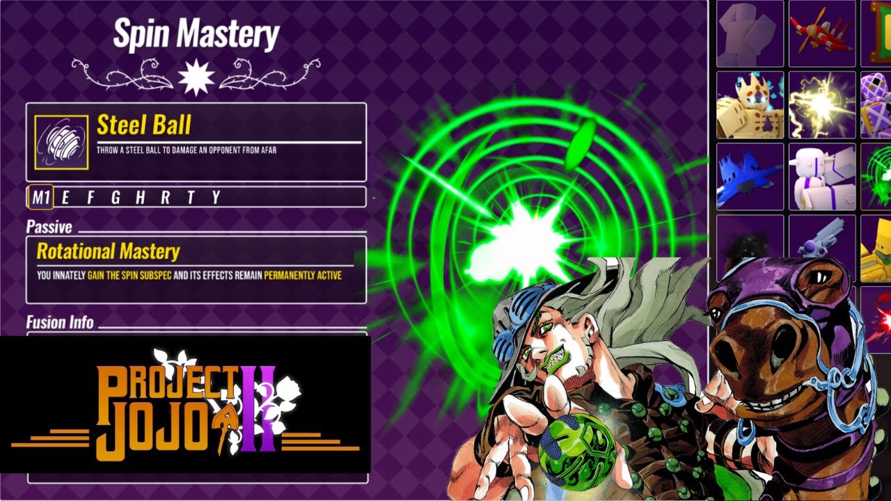 Spin Showcase! | Project Jojo 2