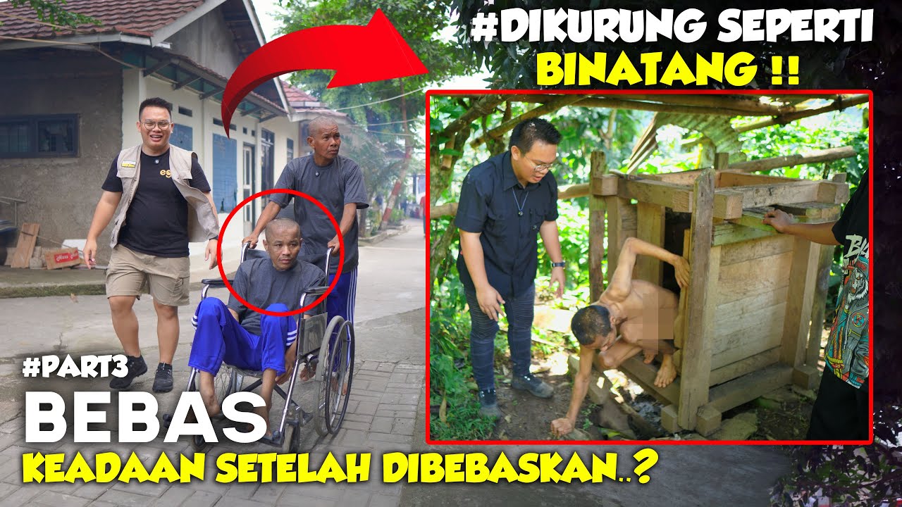 SEDIH 😭‼️ Begini kondisi TERKINI ODGJ ganteng setelah dibebaskan dari pasung Kurung puluhan Tahun