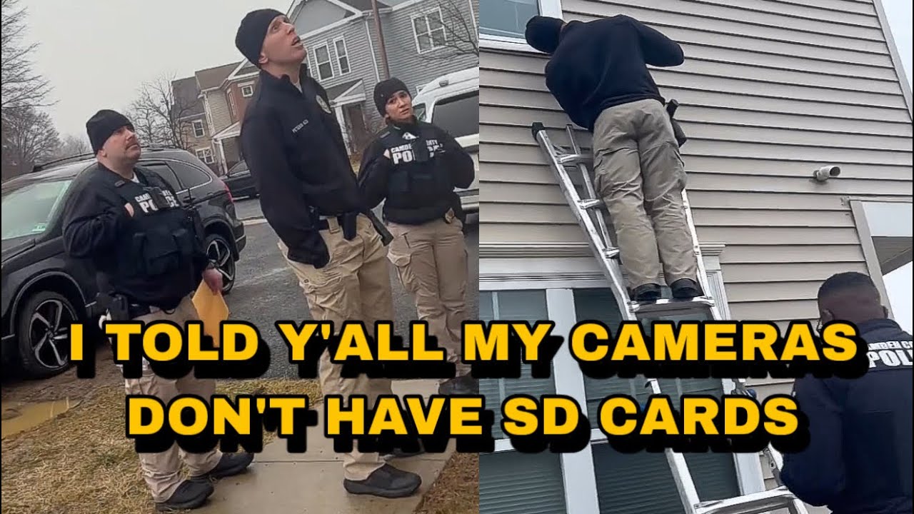 Cops Wanted To Check His Cameras For Their Investigation Next Door 