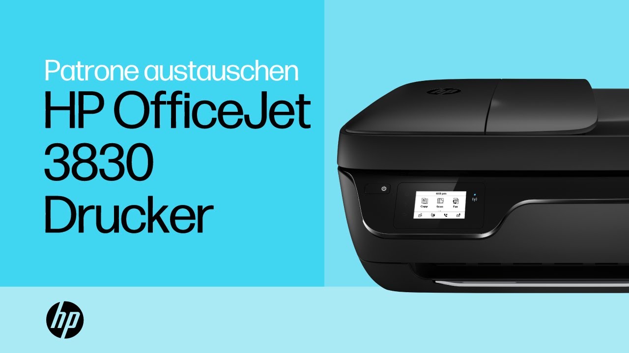 Tintenpatronen austauschen | HP OfficeJet 3830 Drucker | HP Support