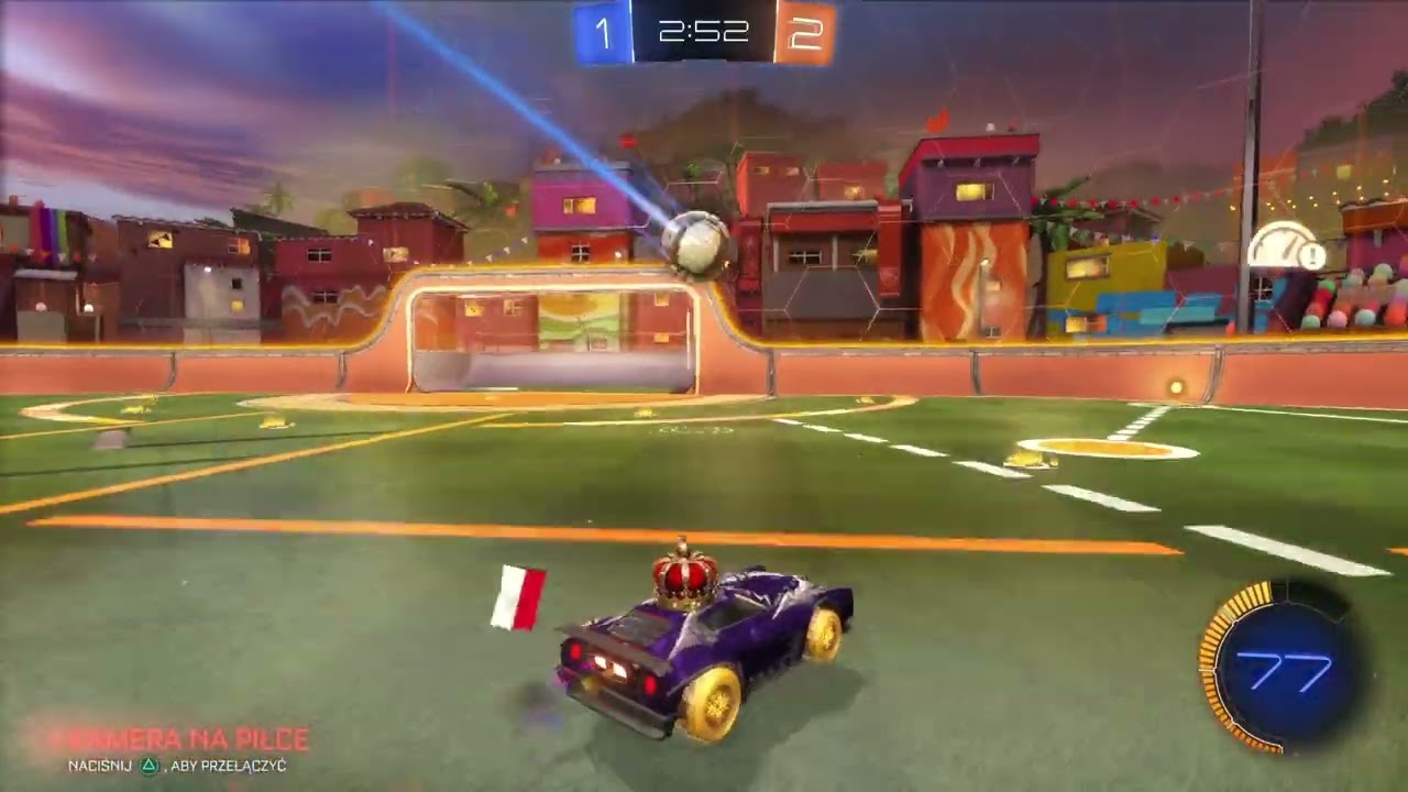 Rocket League 1v1 przegrana 3-4 po dogrywce