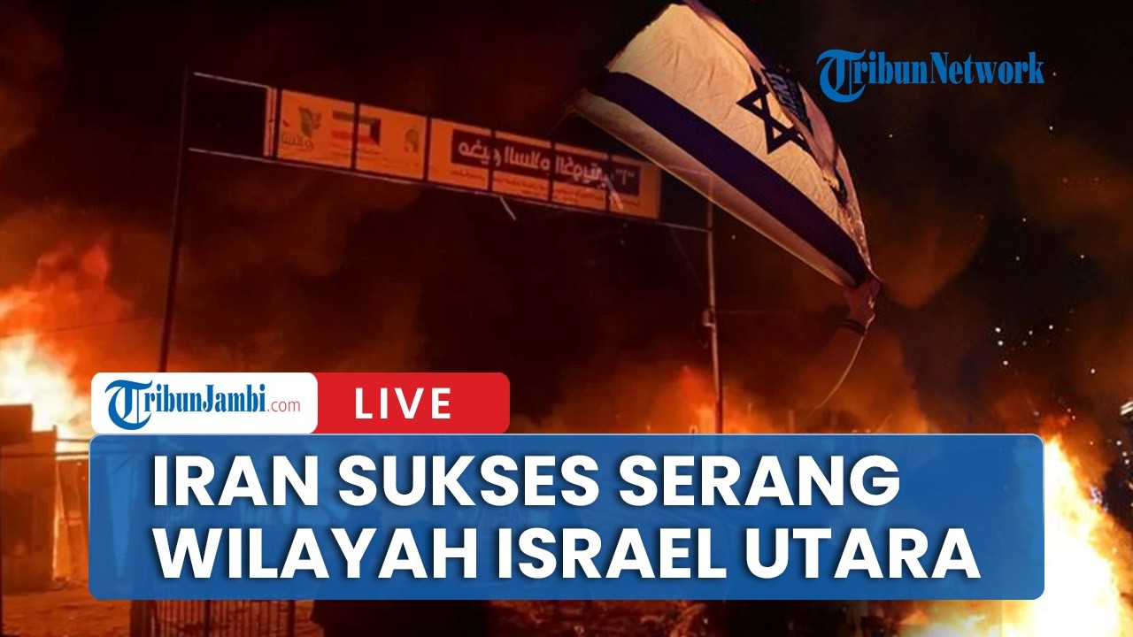 🔴Iran Membalas! Israel Utara Jadi Sasaran Serangan Rudal