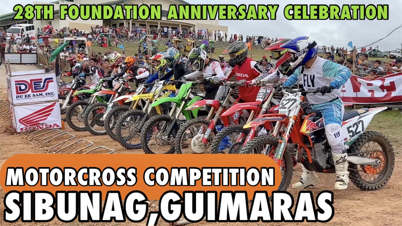 MOTORCROSS COMPETITION SIBUNAG GUIMARAS 28TH FOUNDATION ANNIVERSARY CELEBRATION - ELITE CATEGORY