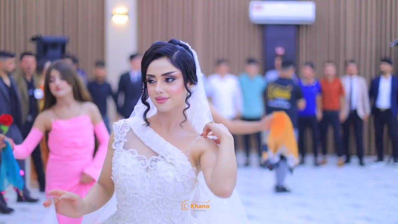 جزء 3حفلة زفاف حسن ‎& افين في قاعة ازادي الفنان وليد الاسمر   تصوير خانو كومبني