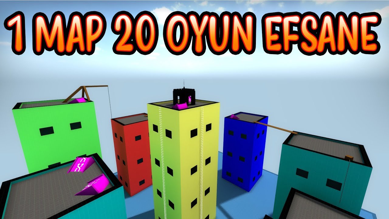 TÜM OYUNLAR OLAN MAP EFSANE!!