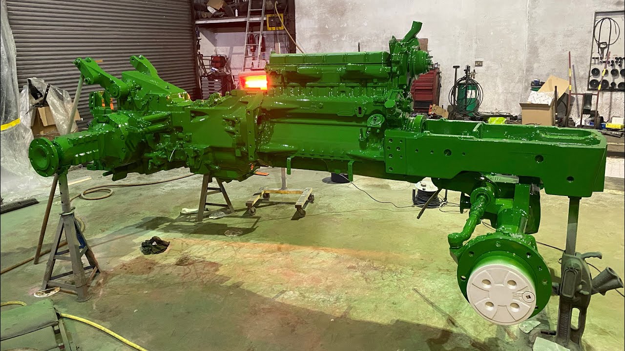 John Deere 3650 40km big step restoration on the rebuild by Colin Elliott Psv and service