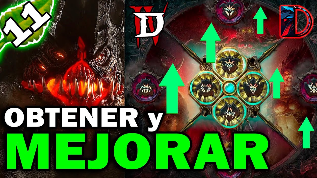 Mejorar PODERES de Temporada 11 Como OBTENERLOS Gu&iacute;a Diablo 4