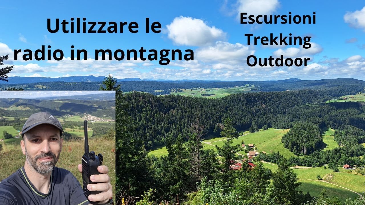 Utilizzare le radio in montagna , escursioni trekking e outdoor #stefanononsolotrekking