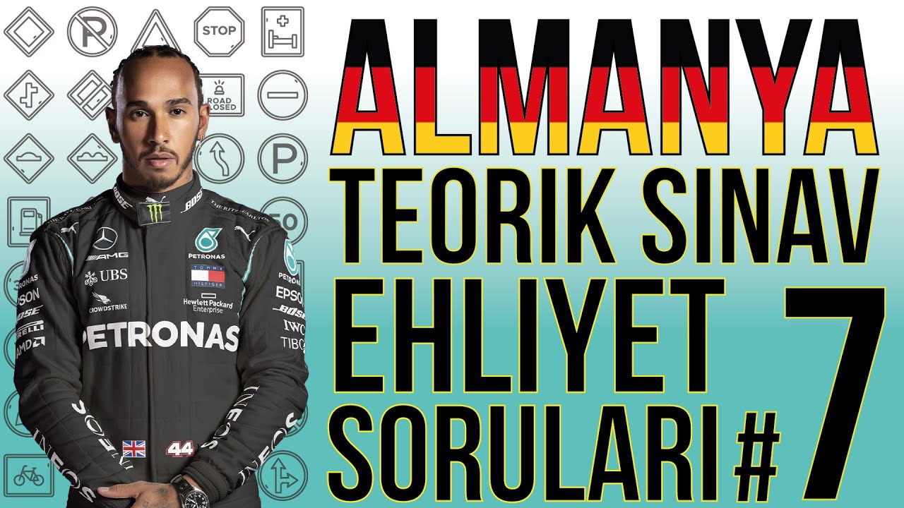 Almanya Ehliyet Soruları Türkçe | Demiryolu Geçitleri, Andreas Çaprazı, Uyarı İşaretleri & Duraklar